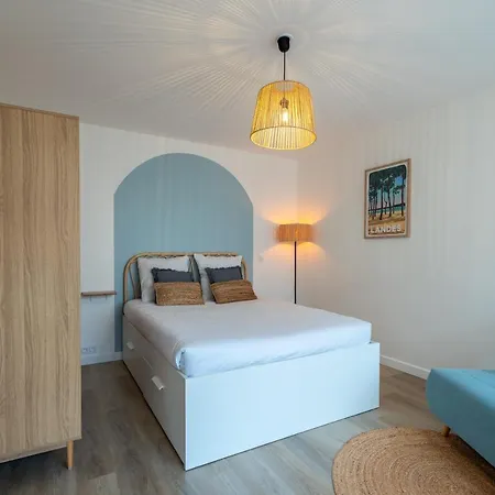 Le Sable Doré - Piscine Et Parking Appartamento Capbreton