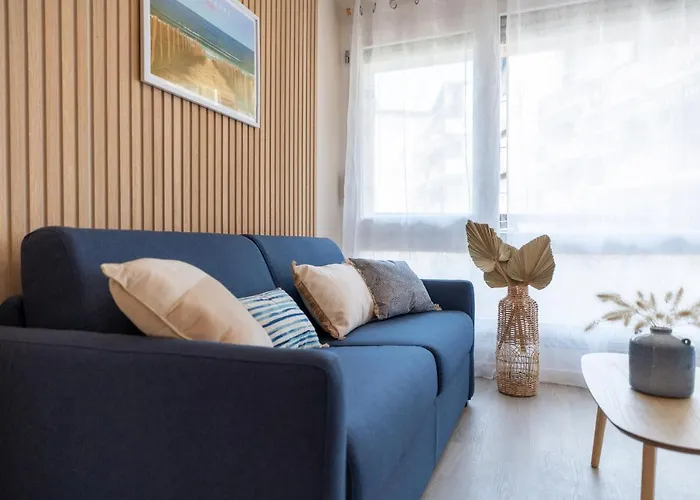 Le Sable Dore - Piscine Et Parking 카브레톤