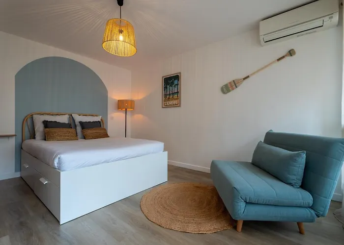 Le Sable Dore - Piscine Et Parking 아파트 카브레톤