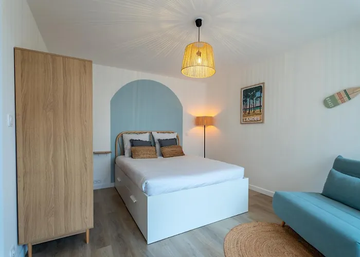 Le Sable Dore - Piscine Et Parking Apartament Capbreton