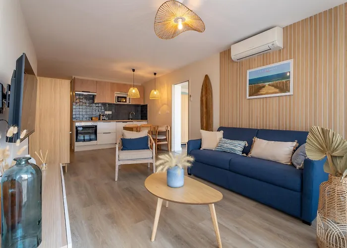 Le Sable Dore - Piscine Et Parking 아파트 *