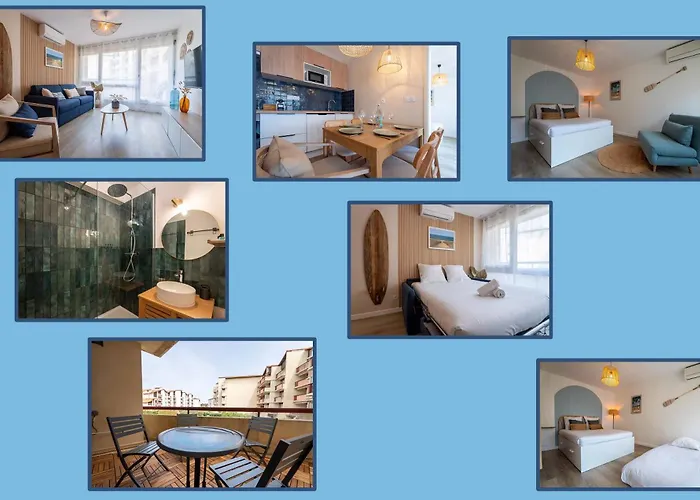 Le Sable Dore - Piscine Et Parking 카브레톤